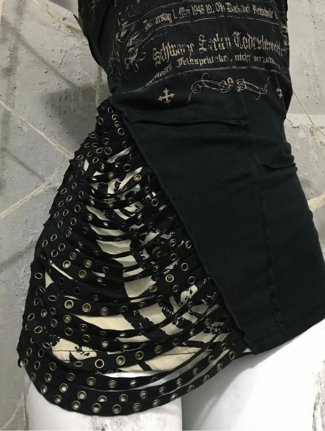 Salvage Punching Net Detail Sleeveless 상품이미지4