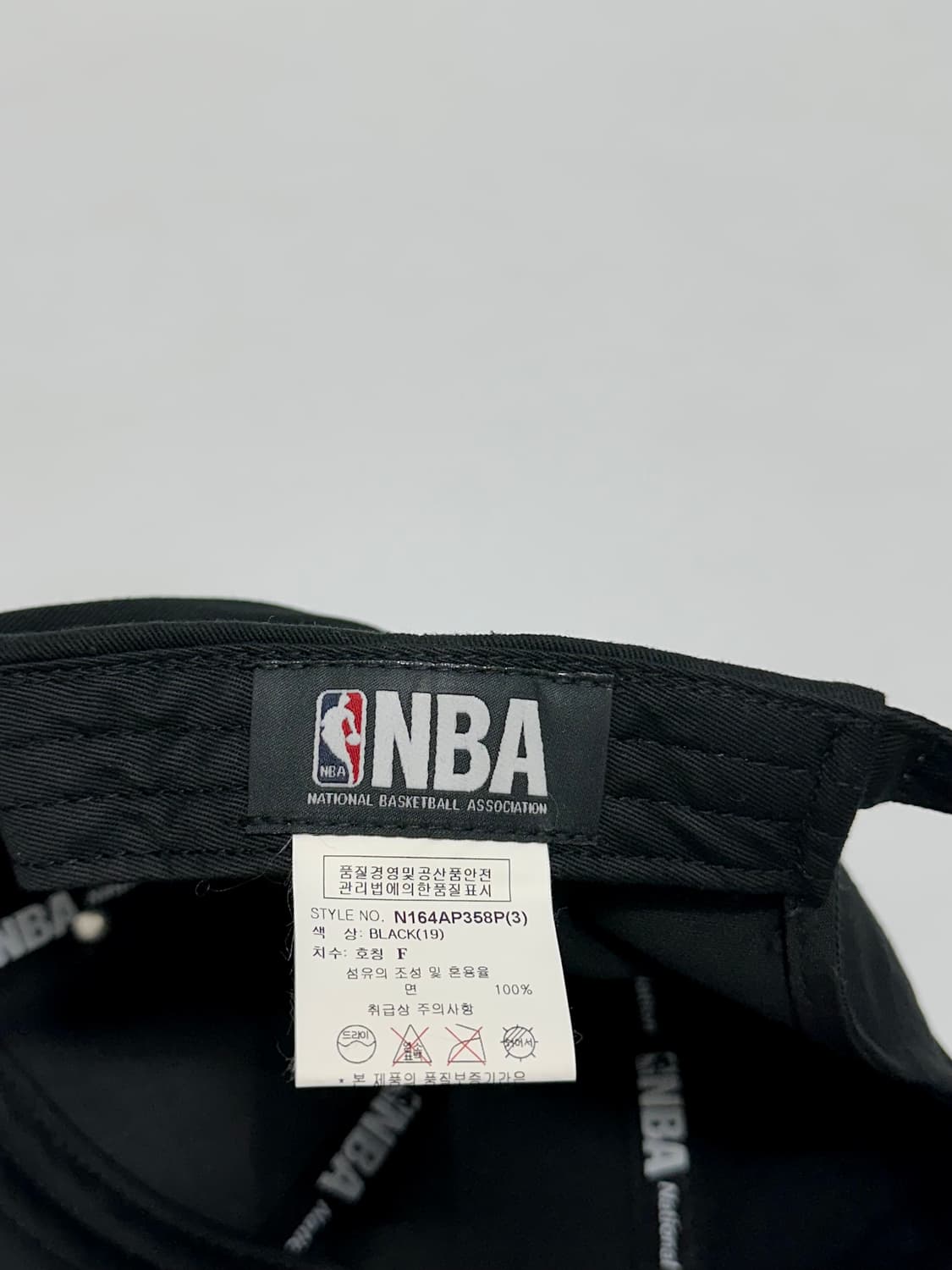 NBA 금장 메탈 로고 볼캡 상품이미지8