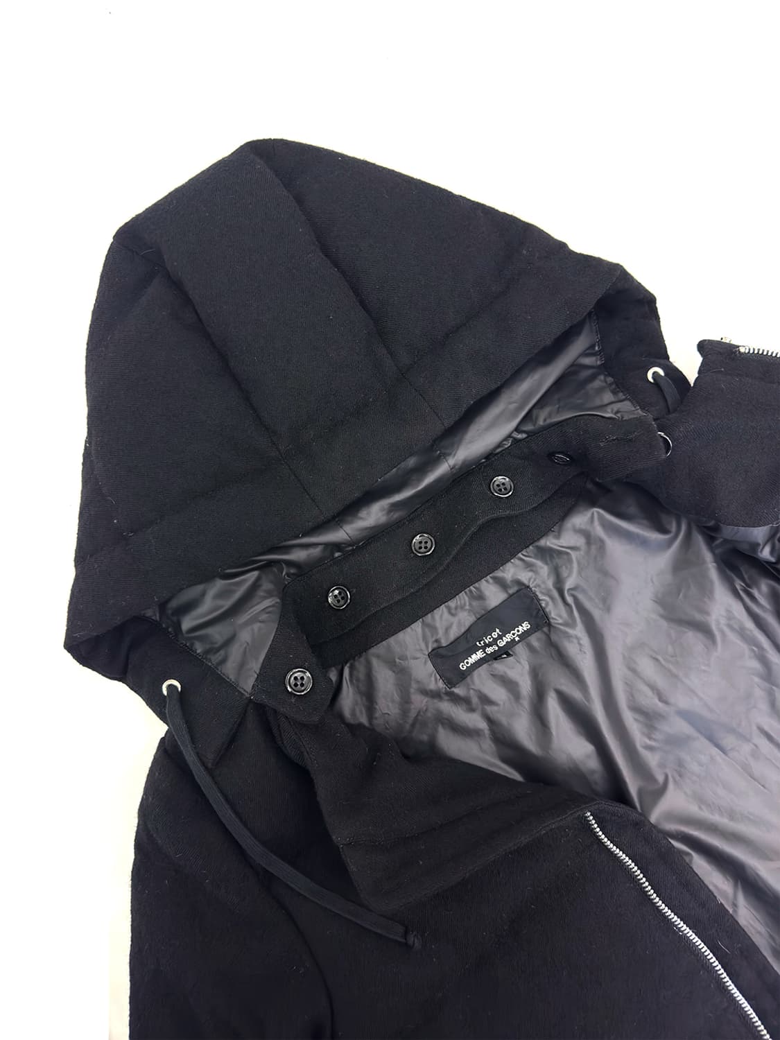 Wool Hooded Puffer Jacket/ S 상품이미지6