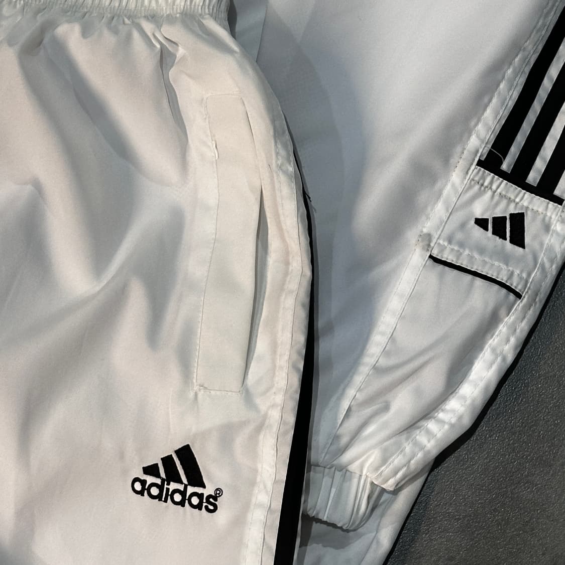 아디다스 트레이닝 화이트 세트 상품이미지3