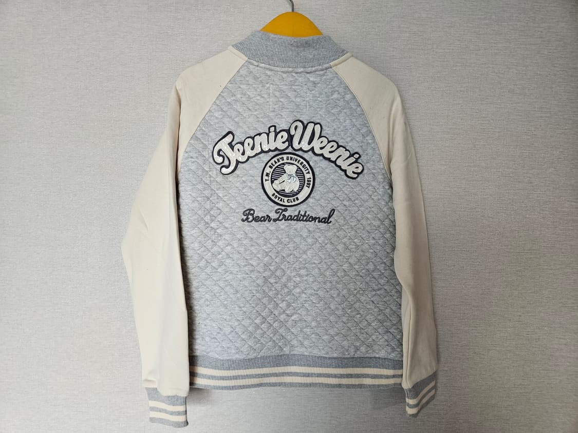 티니위니 자수 집업 스타디움 자켓 여성 90사이즈 야구점퍼 (새제품) 상품이미지2