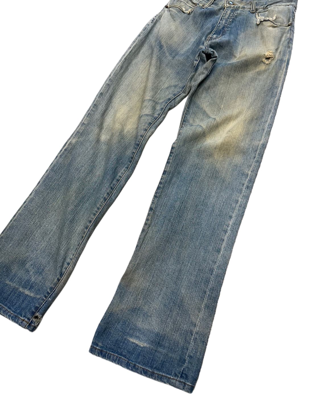 HANES vintage aging damage jean 상품이미지6