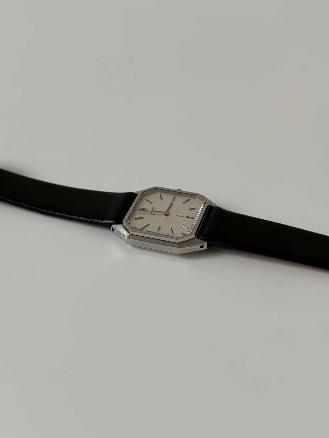 1980s Silver Octagon Case Ladies Quartz 상품이미지6