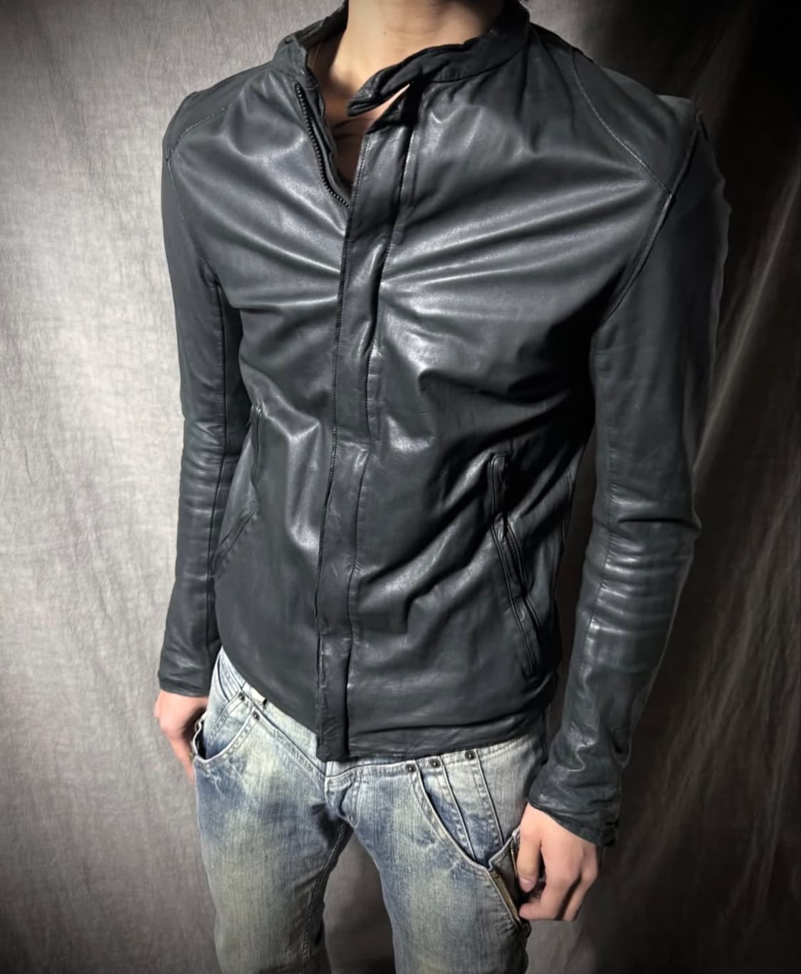 Sisii Lamb Leather Riders Jacket 상품이미지2