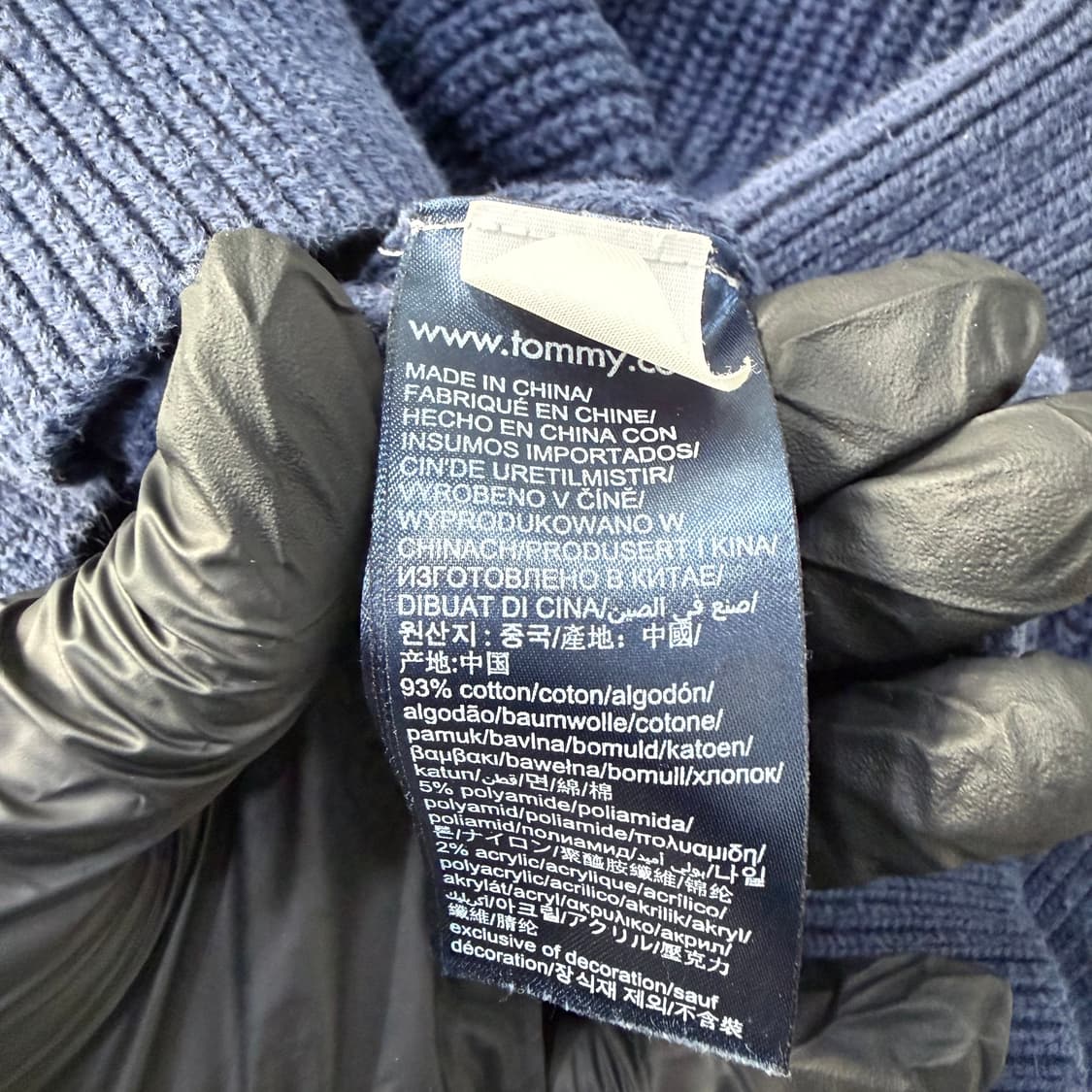 152 타미힐피거 키즈 스타 하프넥 니트 0209T 상품이미지4