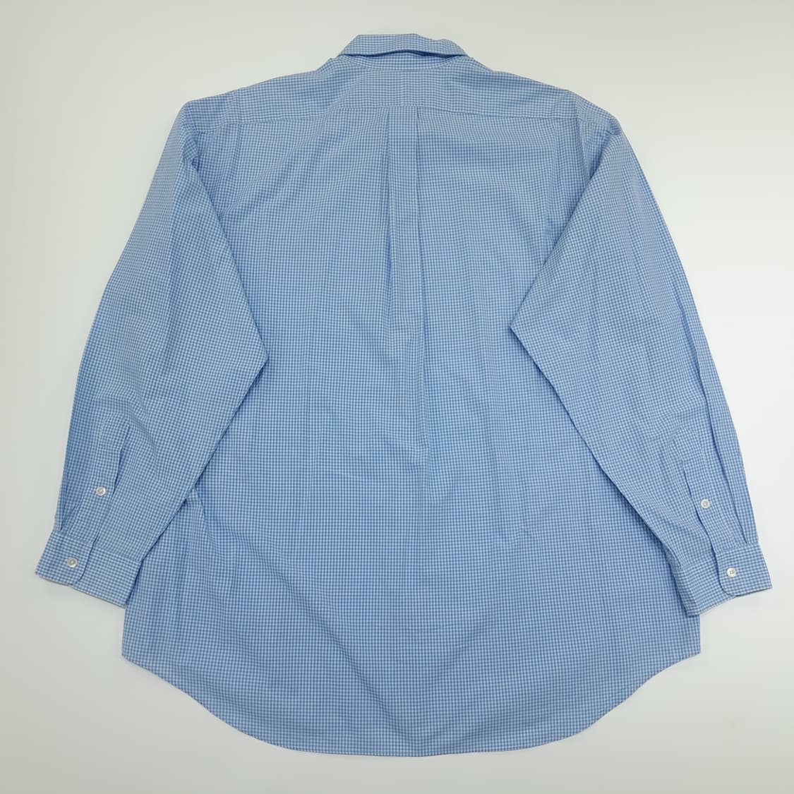 CN786 XL 폴로 랄프로렌 스카이블루 마이크로타탄체크 긴팔 셔츠 남방 상품이미지7
