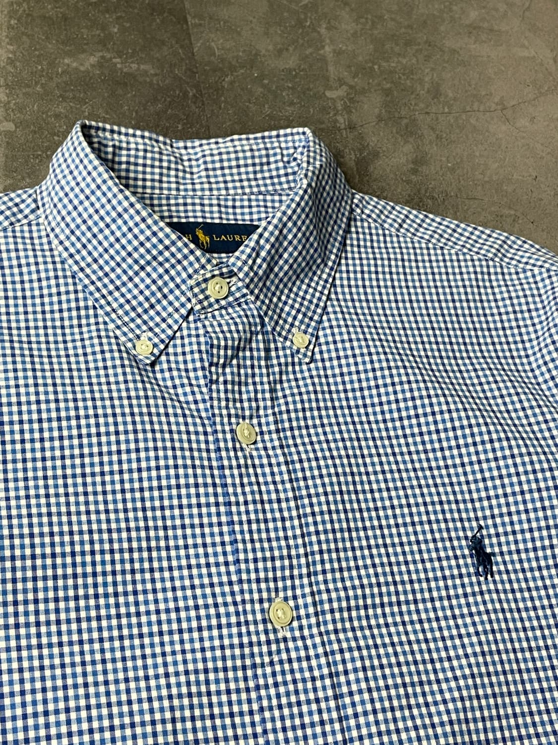 RALPH LAUREN 랄프로렌 빈티지 체크 코튼셔츠 상품이미지2