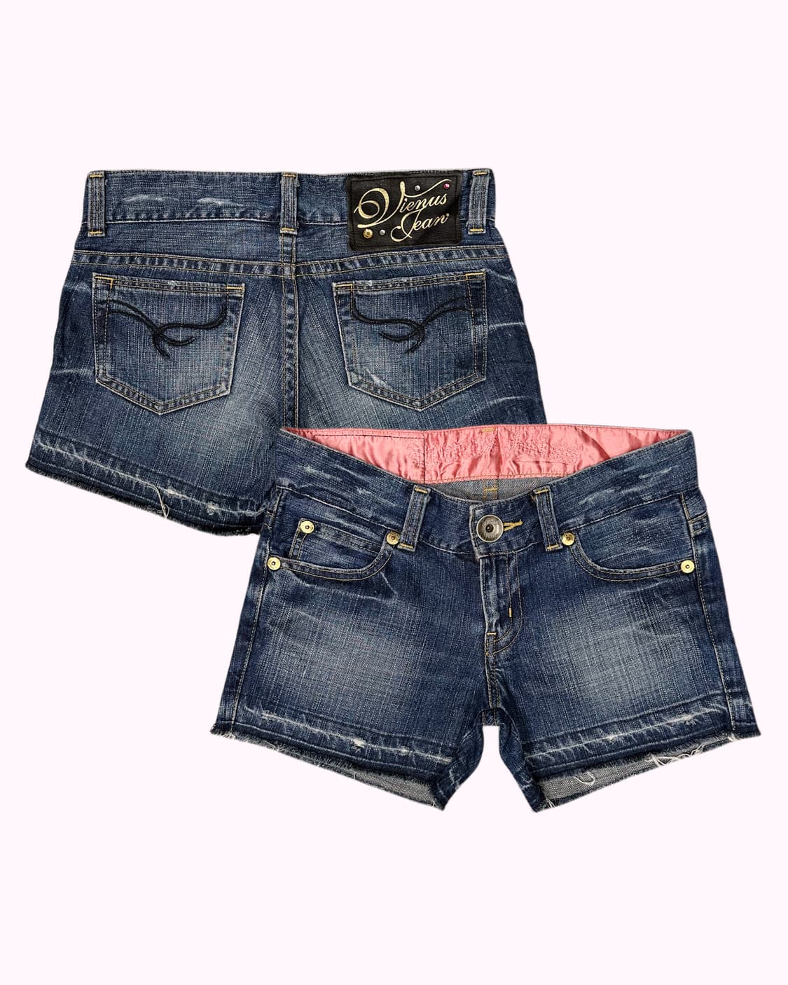 vienus jean denim hot pants 상품이미지1