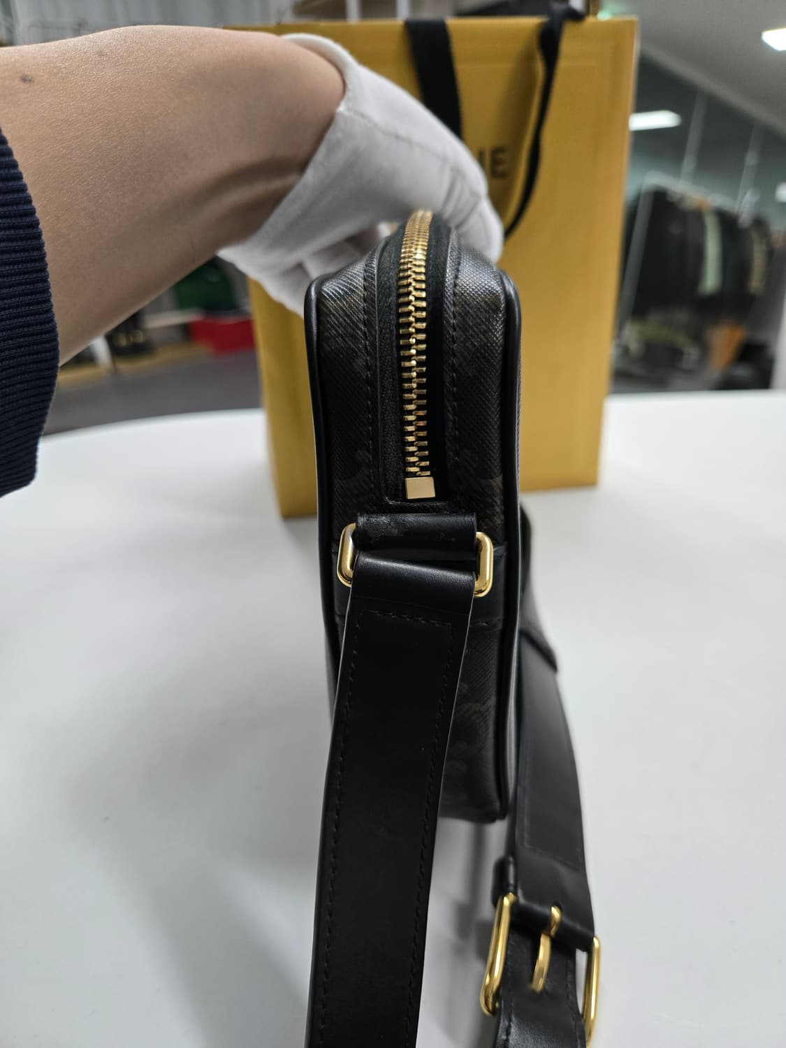 [A급컨디션] 셀린느 트리오페 메신저백 상품이미지5