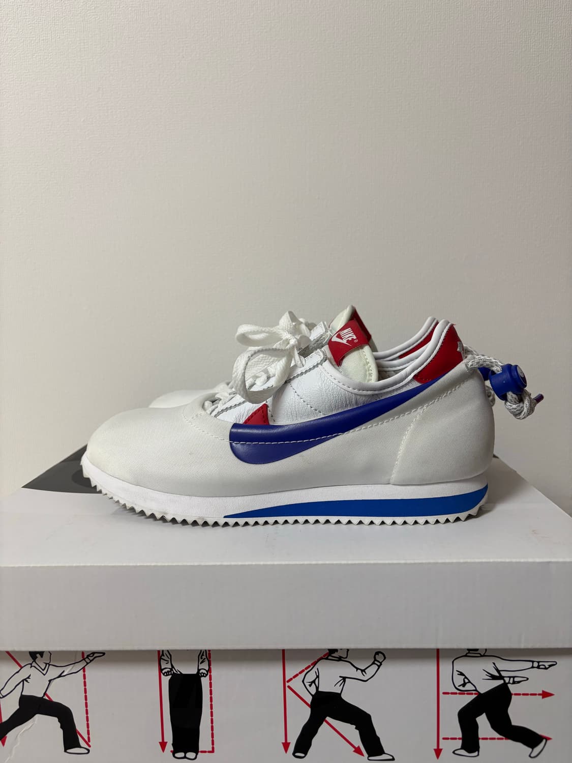 나이키 x 클랏 코르테즈 SP 화이트 앤 게임 로얄 상품이미지1