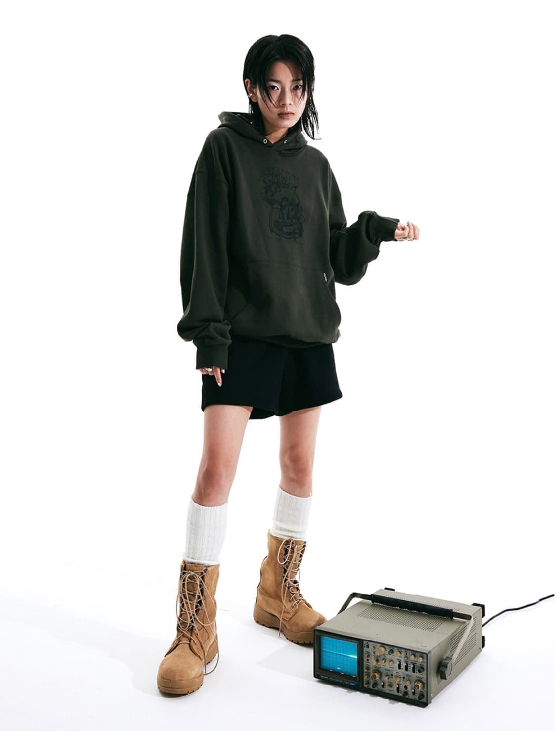 스컬프터 져지 복서 쇼츠 블랙 상품이미지2