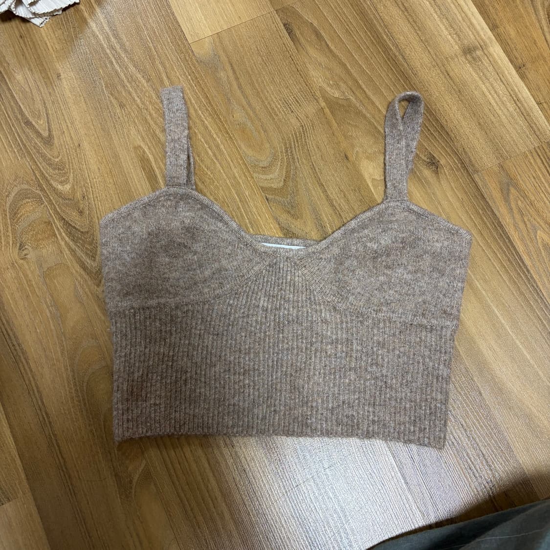 새상품) ZARA 자라 니트 뷔스티에 M 상품이미지1