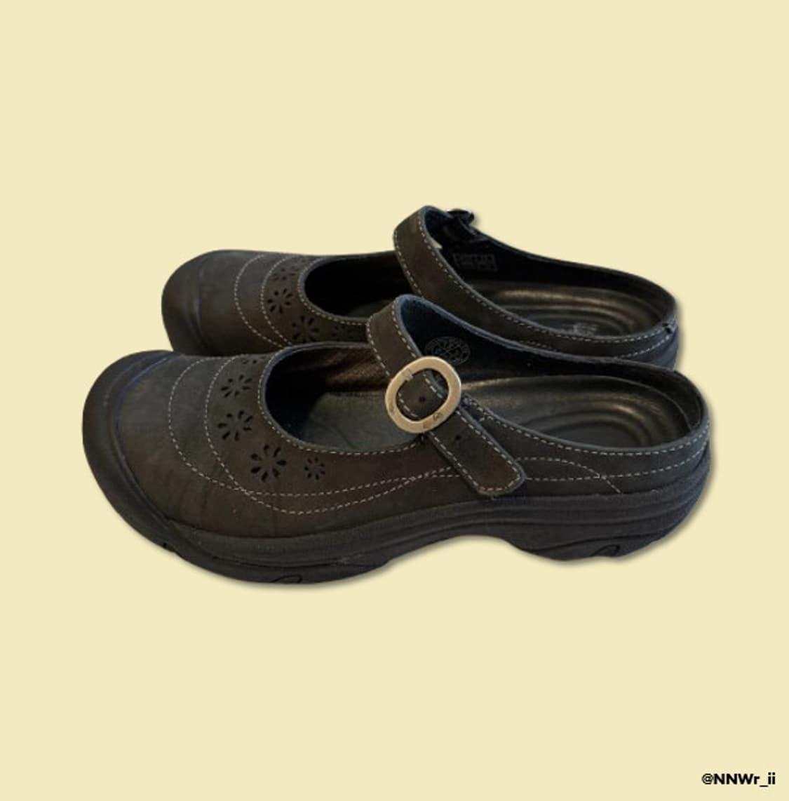 KEEN MARY JANE FLOWER BLACK 상품이미지3