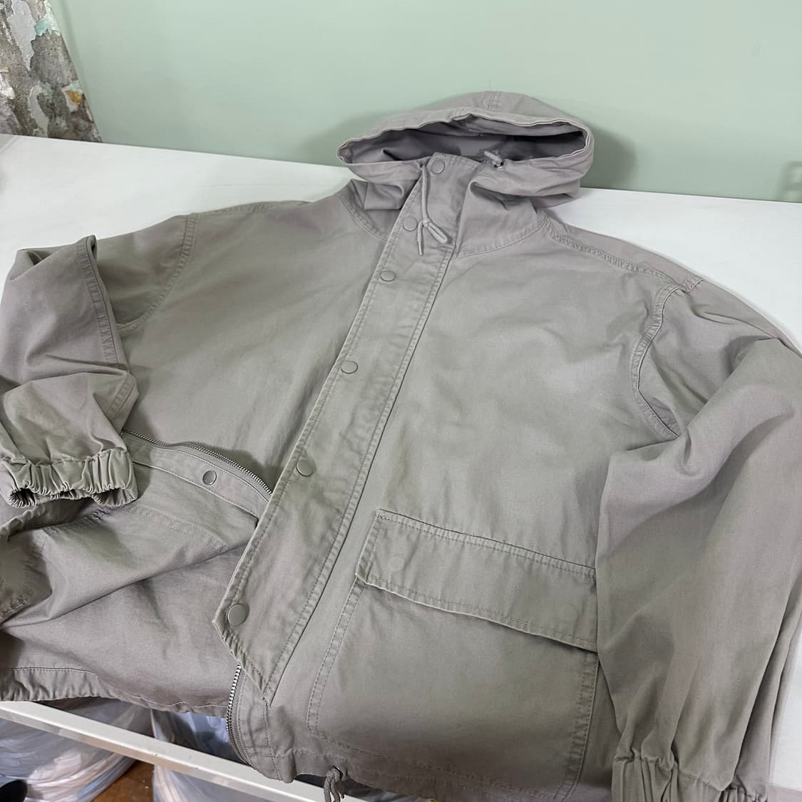 M 파르티멘토 세민트그레이 투웨이 코튼 후드자켓 상품이미지1