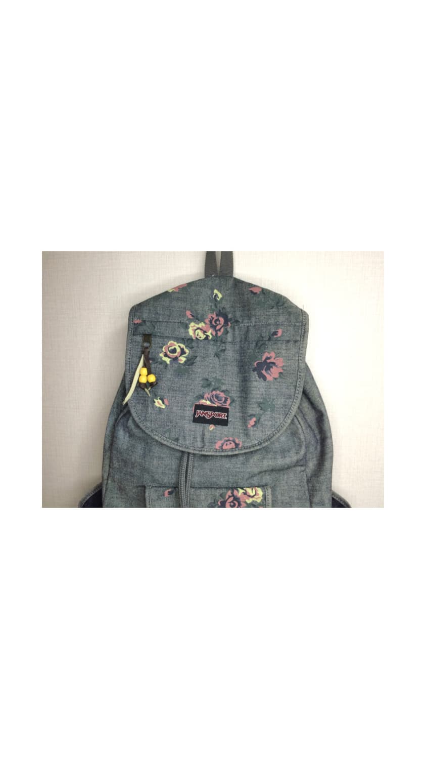 잔스포츠  플라워 데님 백팩 상품이미지2