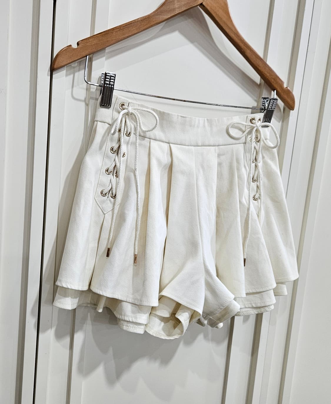 레이스업 치마바지 상품이미지2