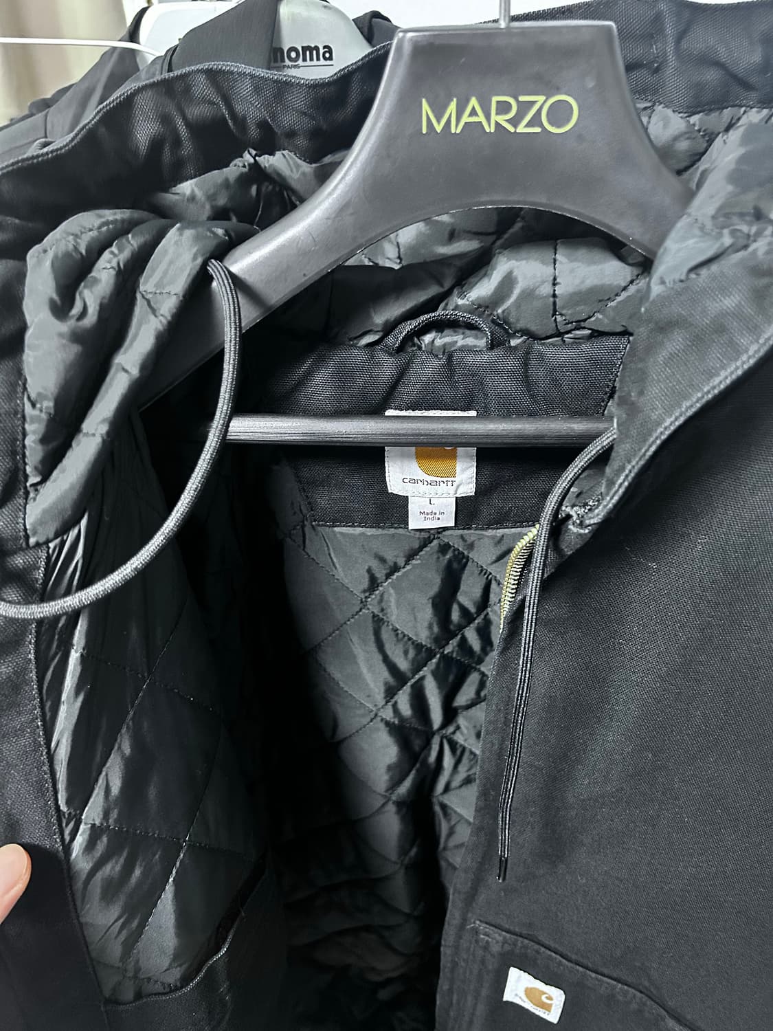 칼하트 퀼팅 후드자켓 디트로이드 상품이미지2