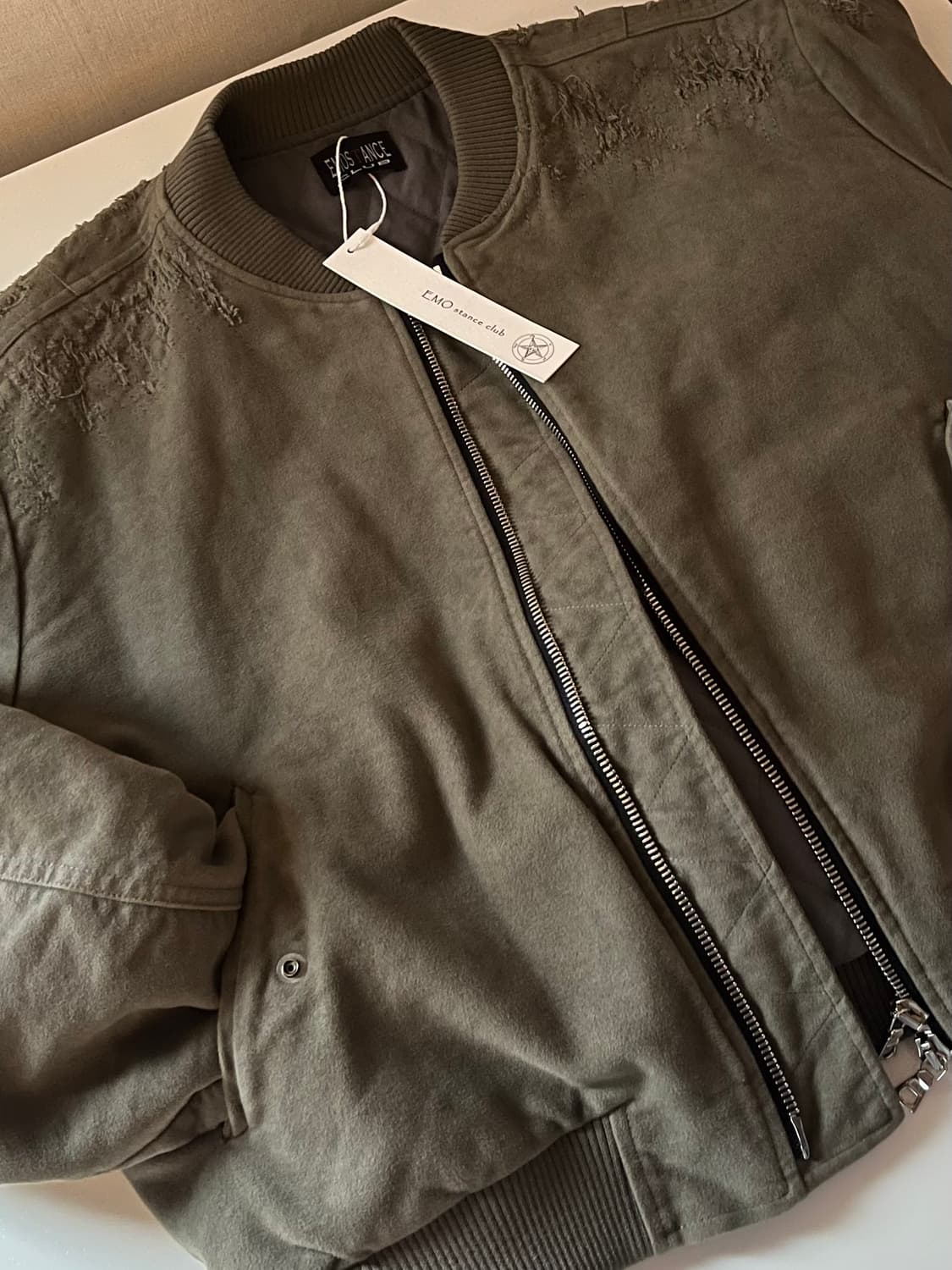 에모스탠스클로 몰스킨 봄버 상품이미지1