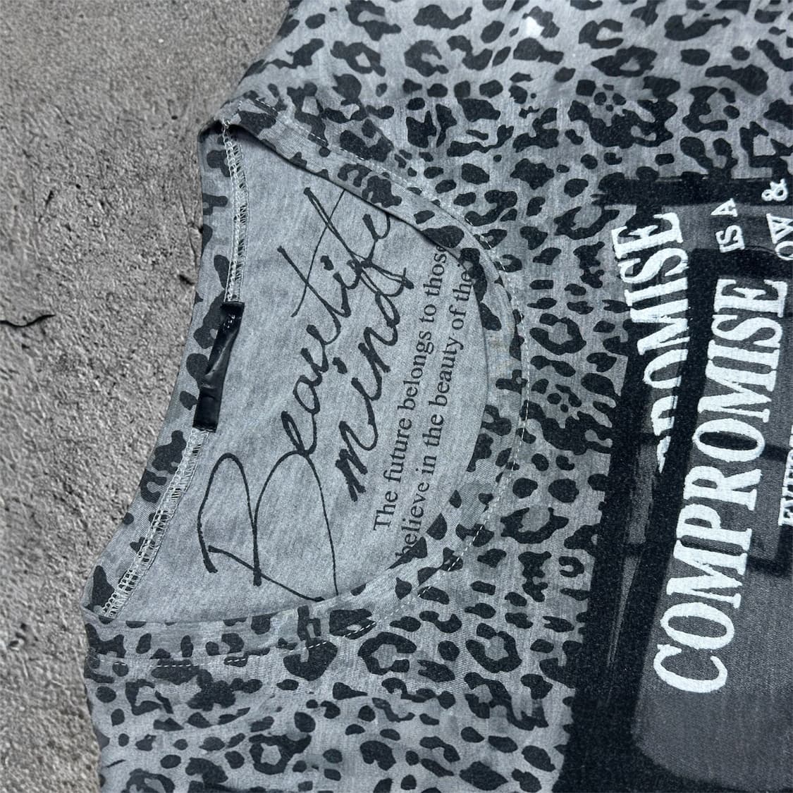 Vkei leopard printing top 상품이미지3