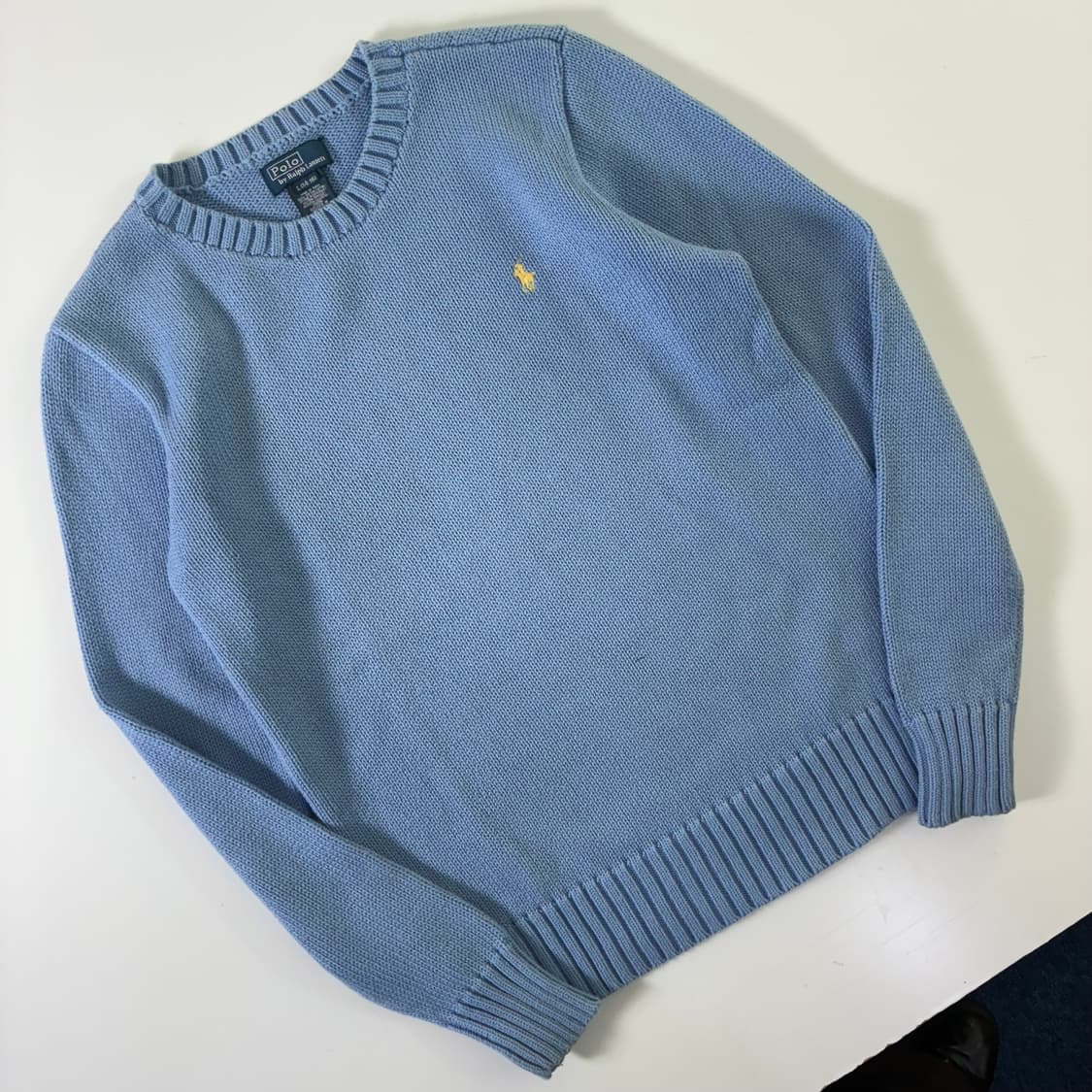 Polo  폴로 랄프로렌 자수 소라 코튼 니트   상품이미지2