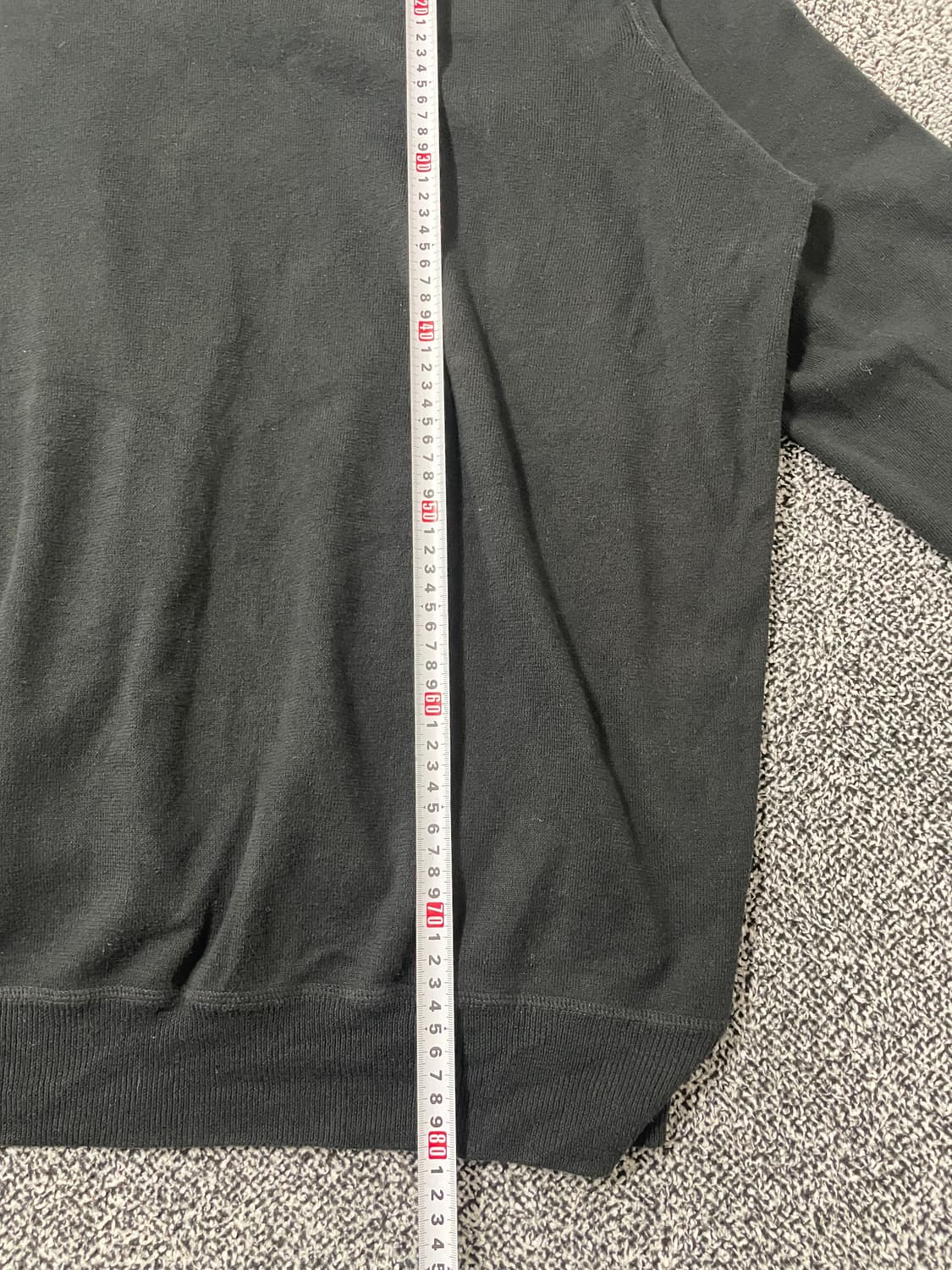 빈티지9. 폴로랄프로렌 코튼 니트 스웨터 블랙 퍼플 로고  상품이미지4