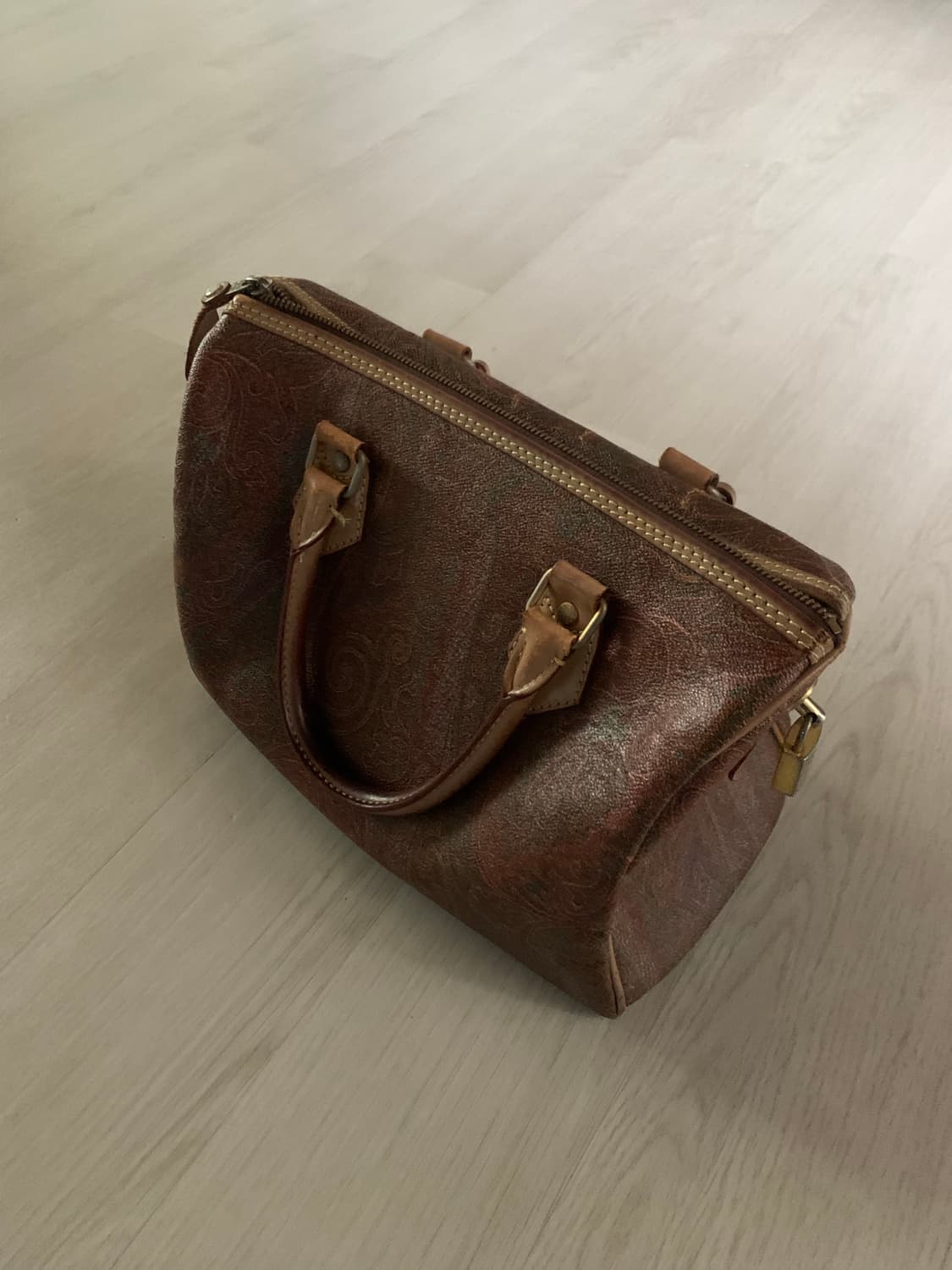 에트로 보스턴백 빈티지 핸드백 상품이미지2