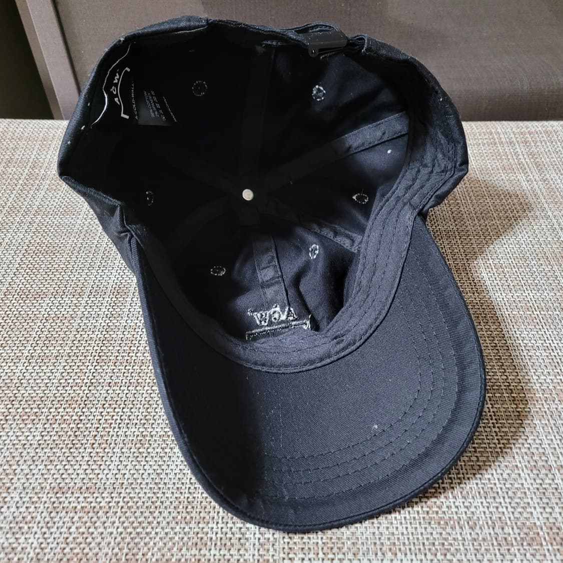 A-COLD-WALL* ACW 어콜드월 블랙 면 모직 모던 볼캡 M 사이 상품이미지3