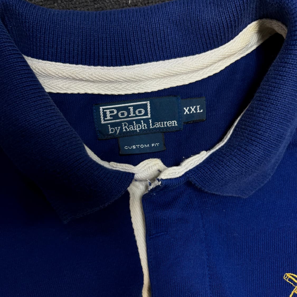 폴로 랄프로렌 커스텀핏 자수 럭비티 맨투맨 XXL 상품이미지5