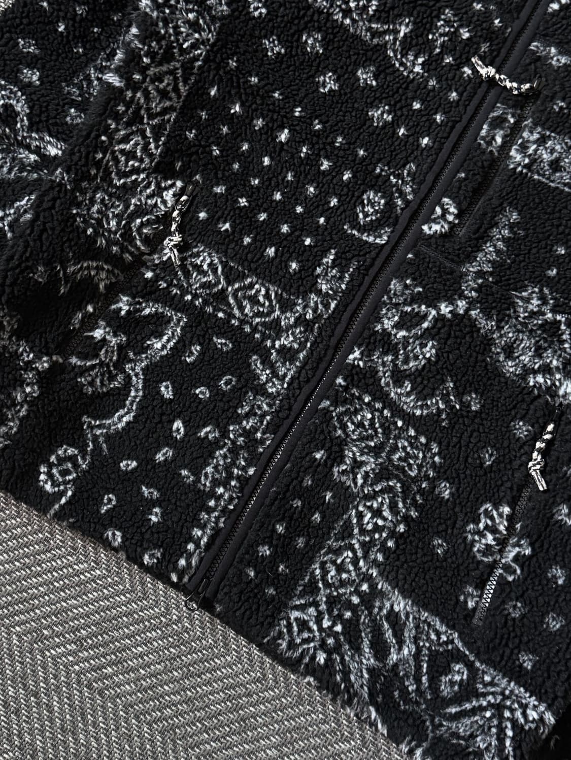 노스페이스 페이즐리 플리스 후드집업 자켓 (100-105) 상품이미지8