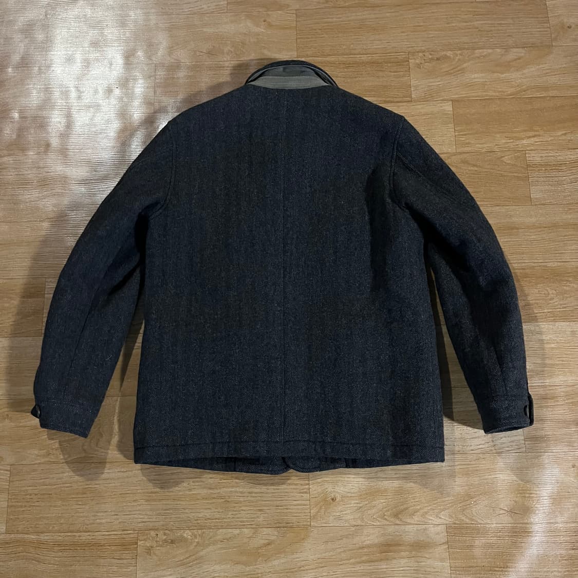 [100] 시리즈 헤링본 헌팅자켓 상품이미지6