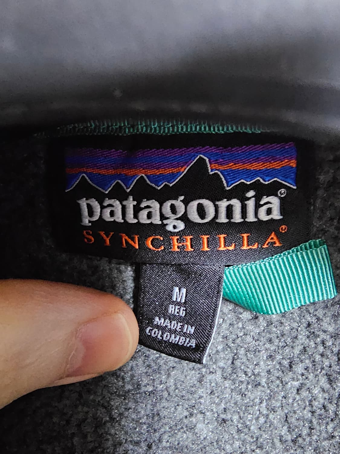 파타고니아 신칠라 M 니켈 그레이 네이비 상품이미지2