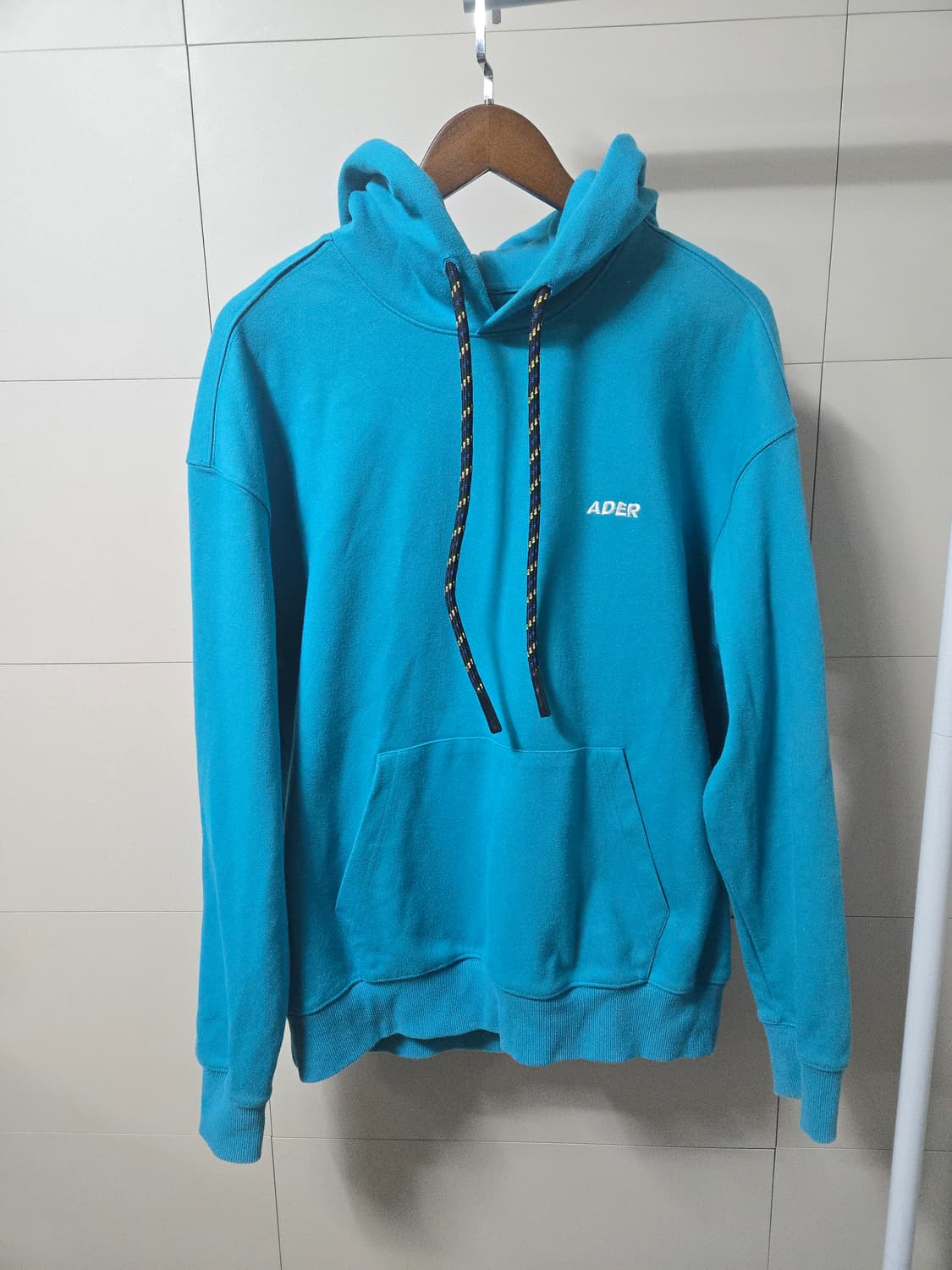 아더에러 자수로고 후드티 1 사이즈 실측 105 상품이미지3