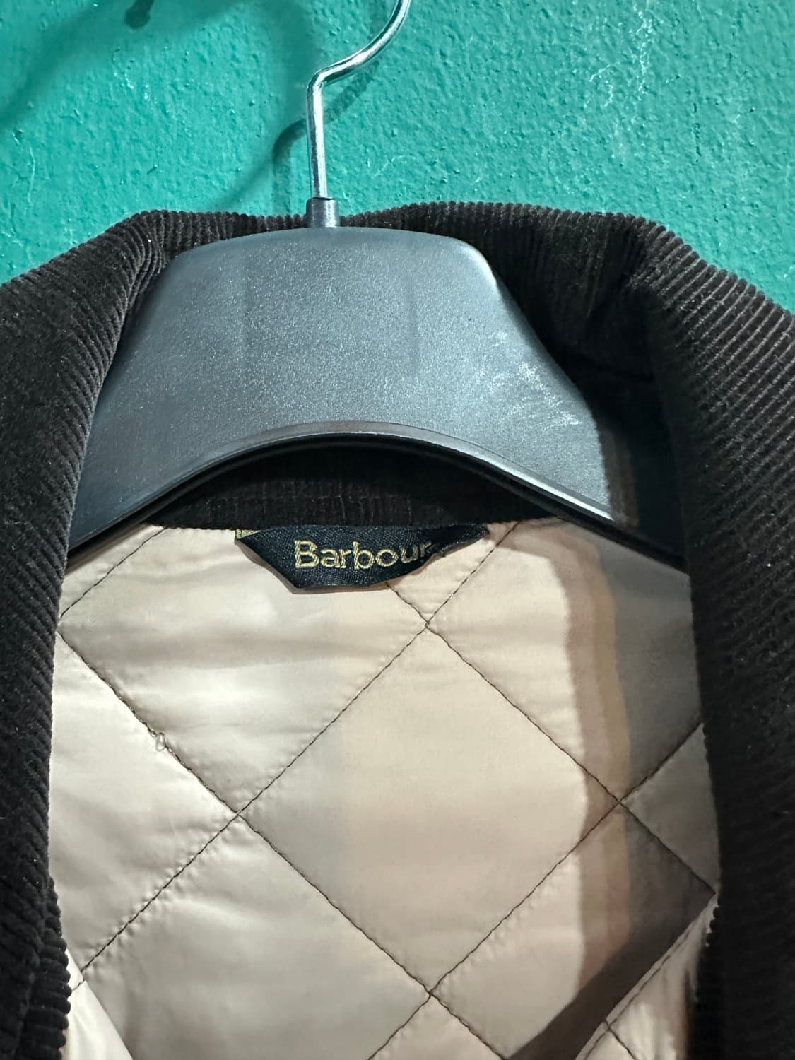 바버 여성 퀼팅자켓 올리브그린 상품이미지3