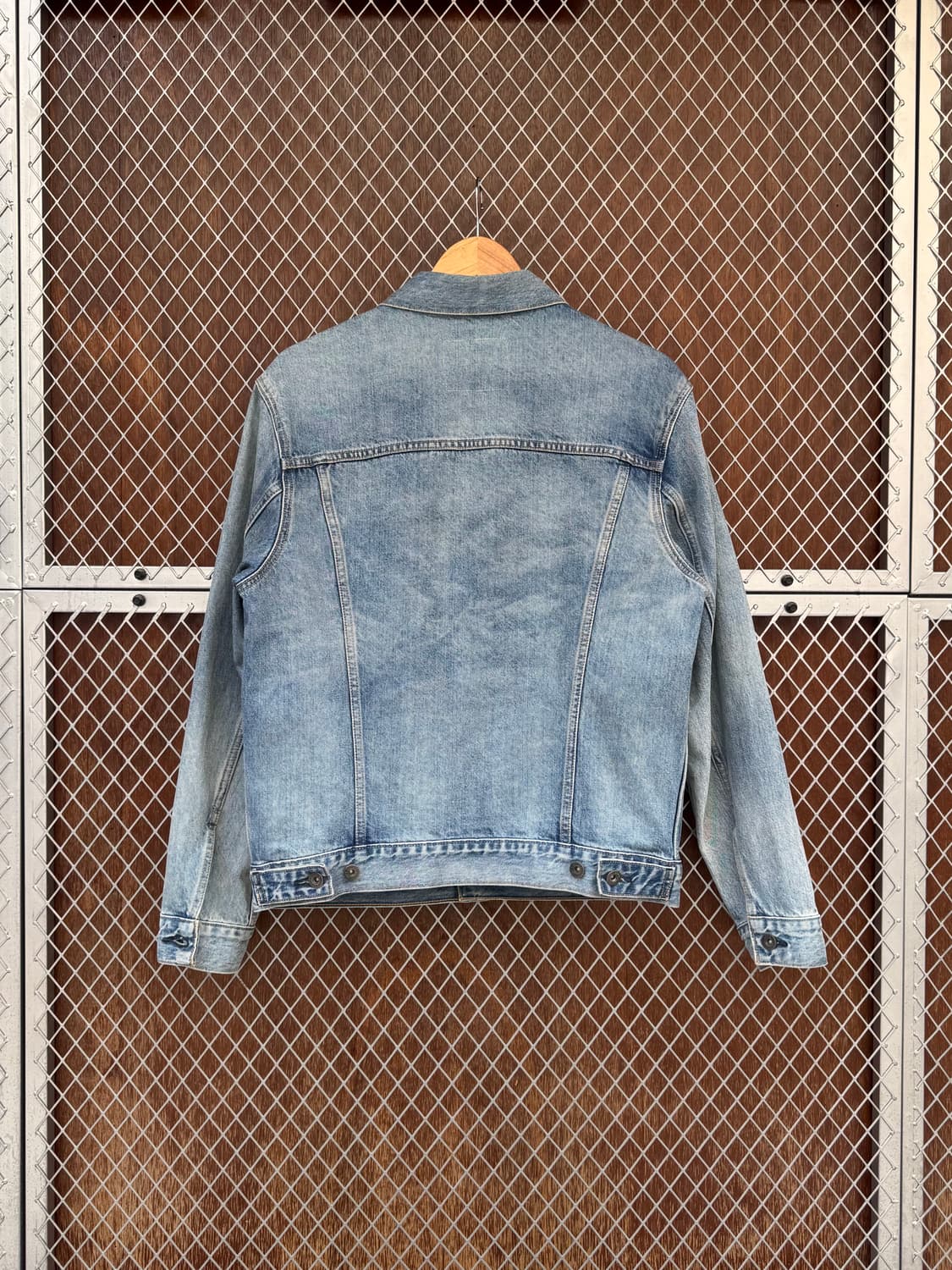 리바이스 빈티지 LMC 블루탭 타입2 트러커 데님자켓 청자켓 M 상품이미지6
