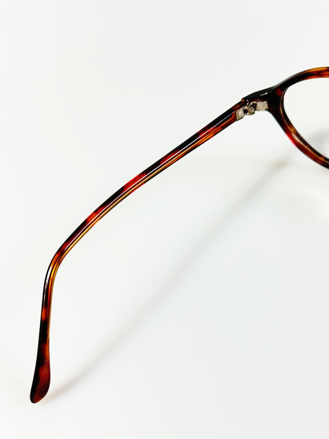 토터스쉘 오벌 뿔테 프레임 오버사이즈 빈티지 안경 상품이미지7