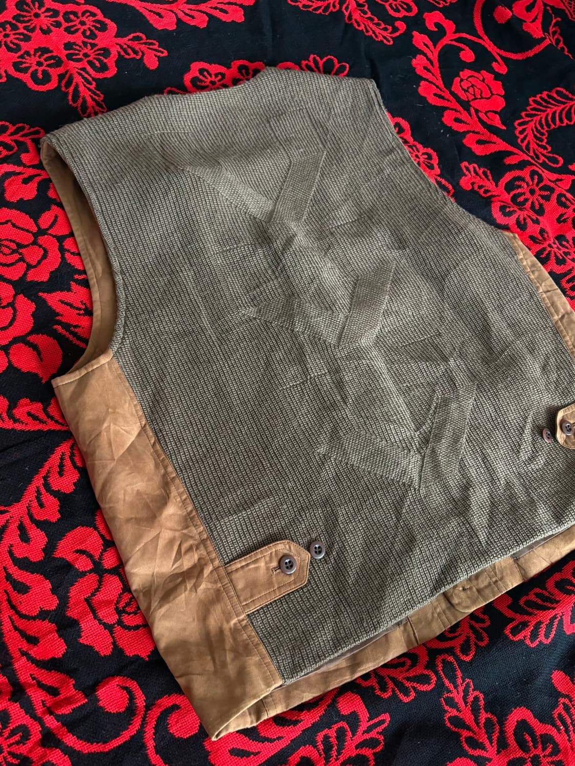 Western mood suede vest 상품이미지4