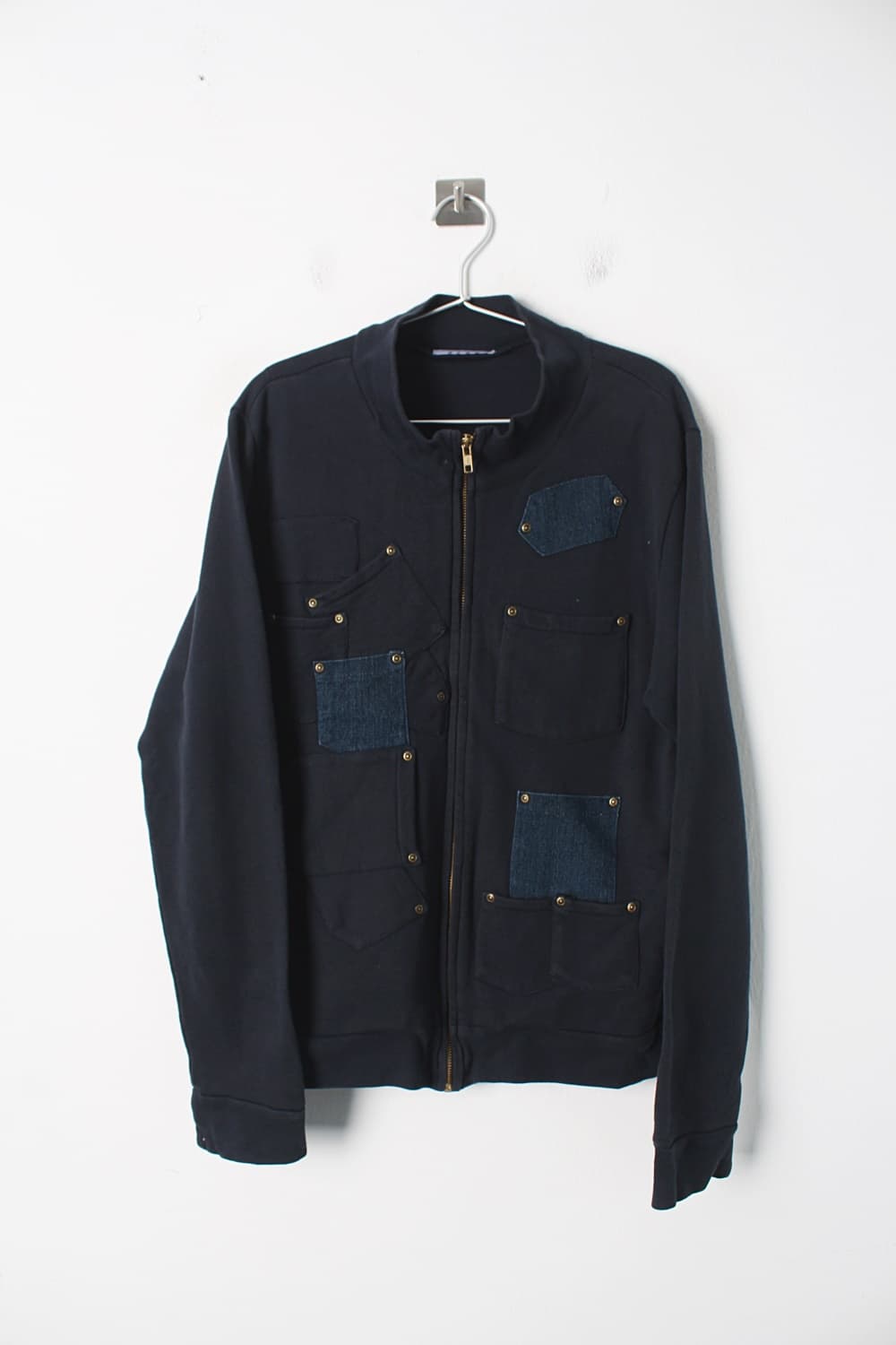 데니아 맨즈 패치워크 집업 상품이미지1