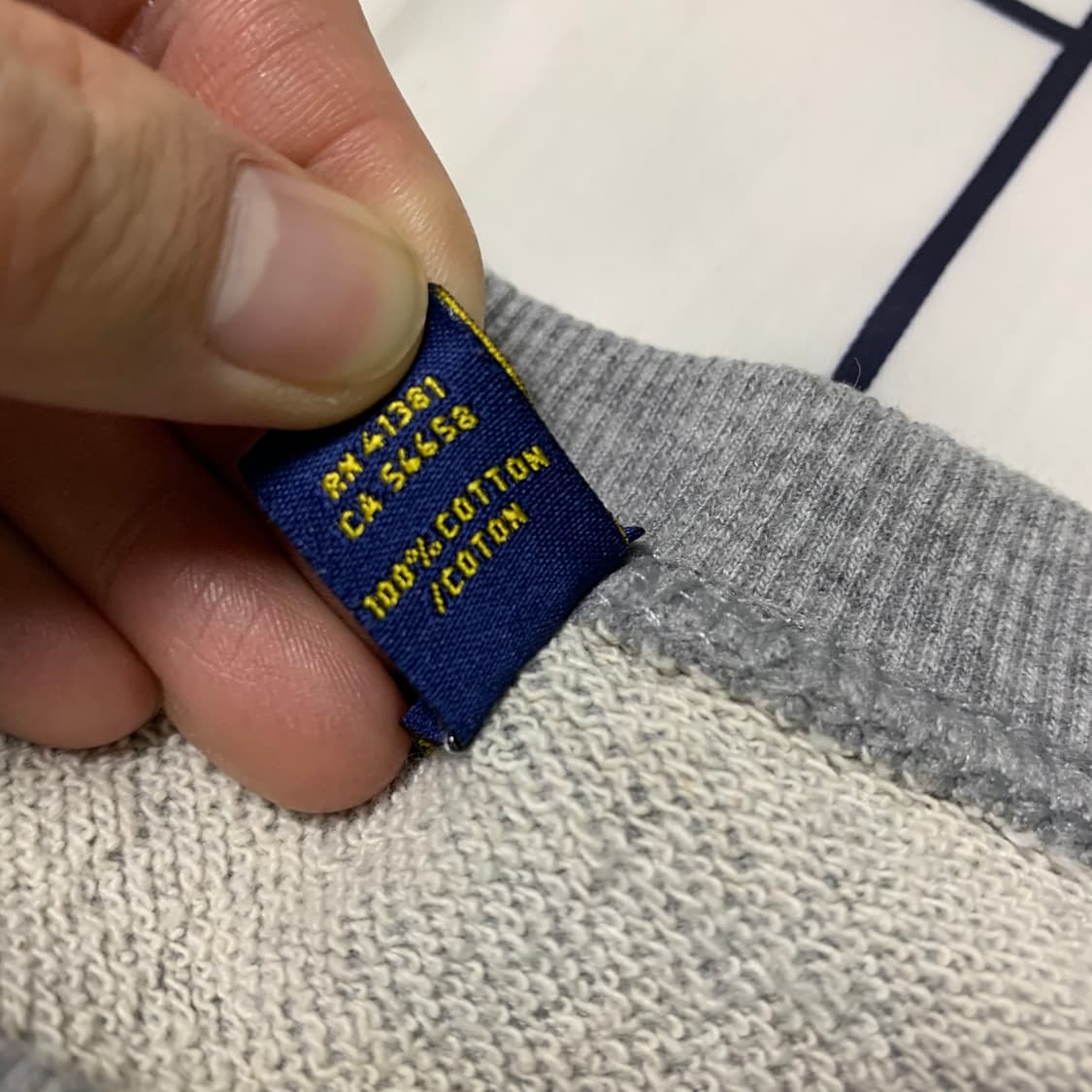 폴로 랄프로렌 그레이 맨투맨(신형정품) 상품이미지7