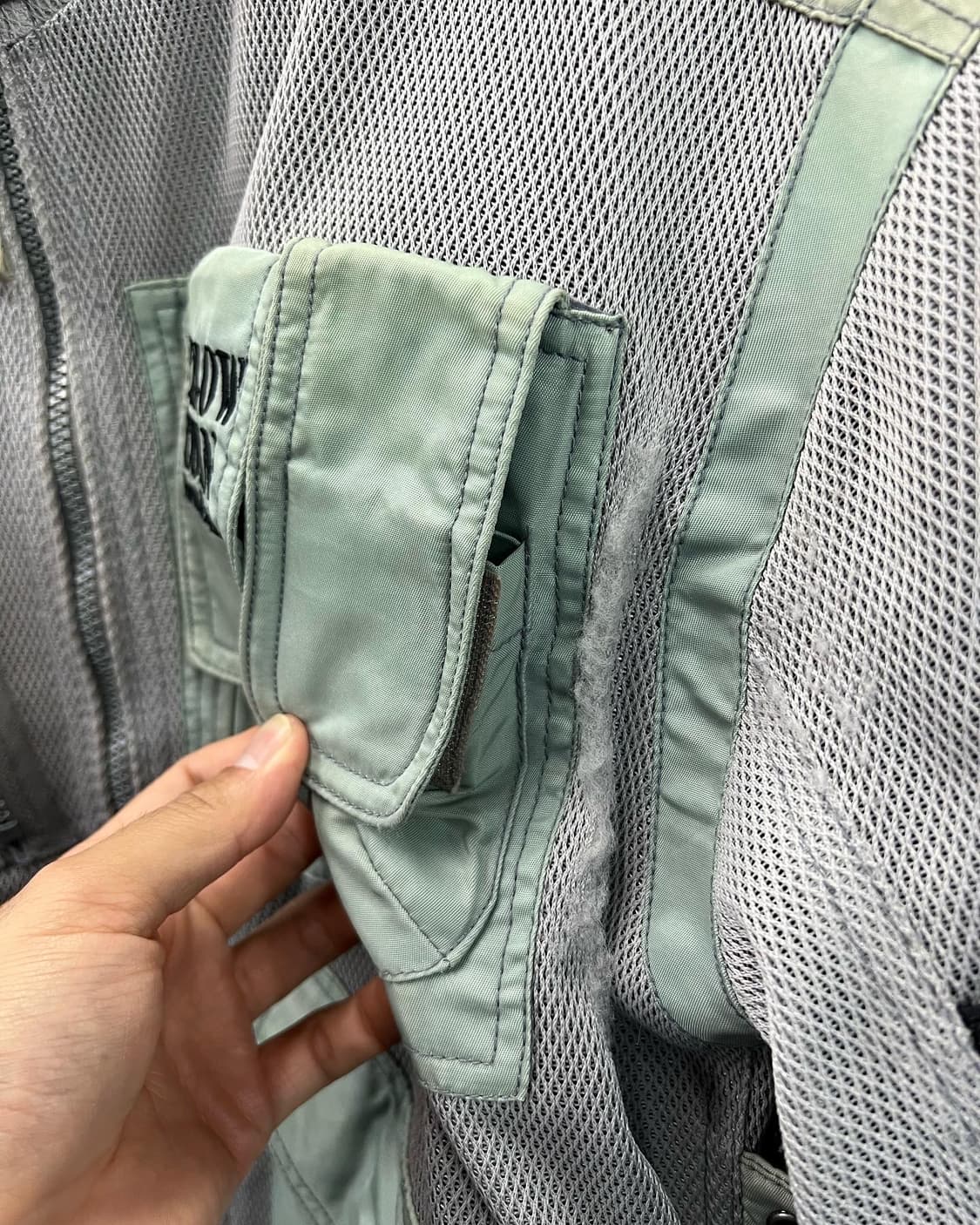 MESH NYLON RACING JACKET 상품이미지5