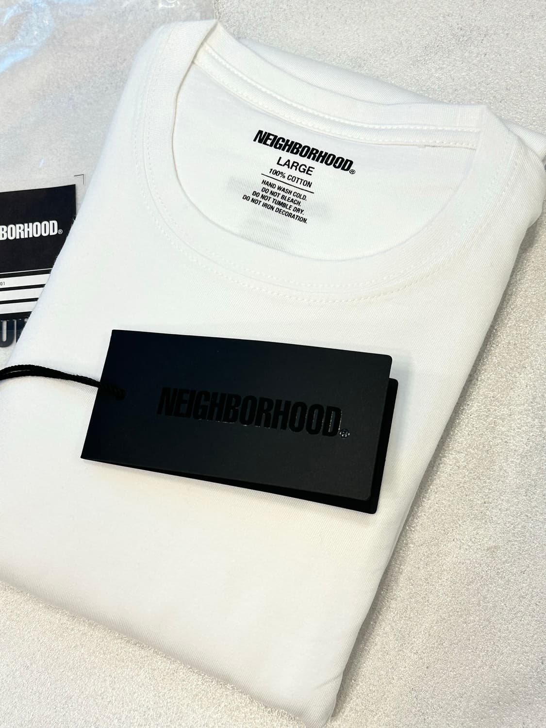 네이버후드 CLASSIC 2PAC TEE SS - 화이트 상품이미지1