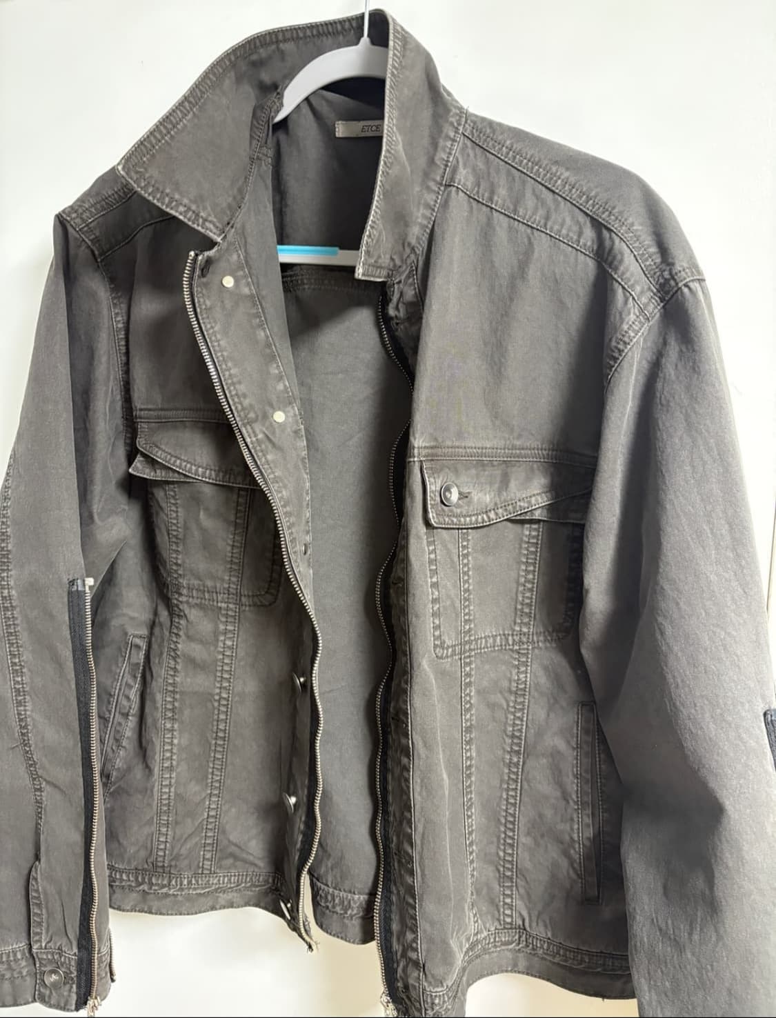 ETCE 3 zip trucker jacket 상품이미지2