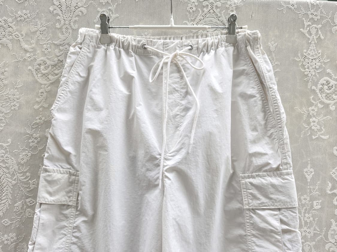 유나이티드 애로우즈 화이트 나일론카고 팬츠 상품이미지5