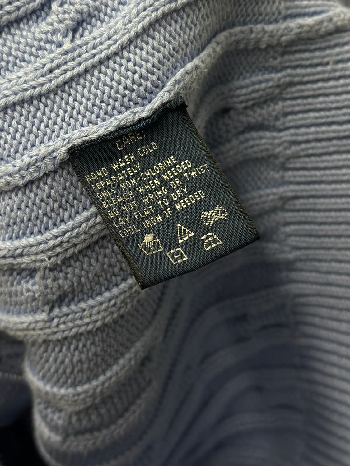 랄프로렌 스포츠 케이블 니트집업  상품이미지7