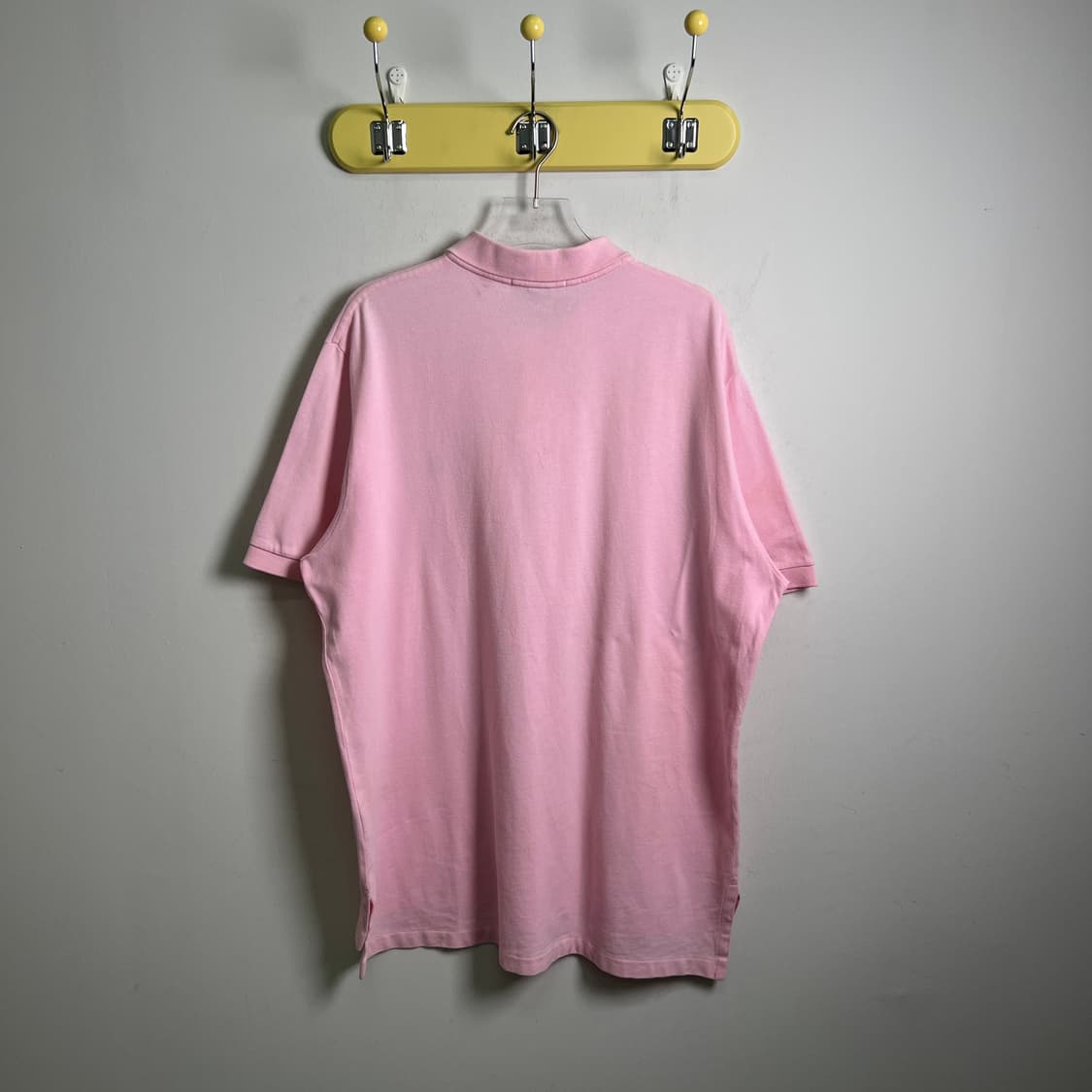 폴로 랄프로렌 핑크 반팔 폴로 셔츠 XL 상품이미지2