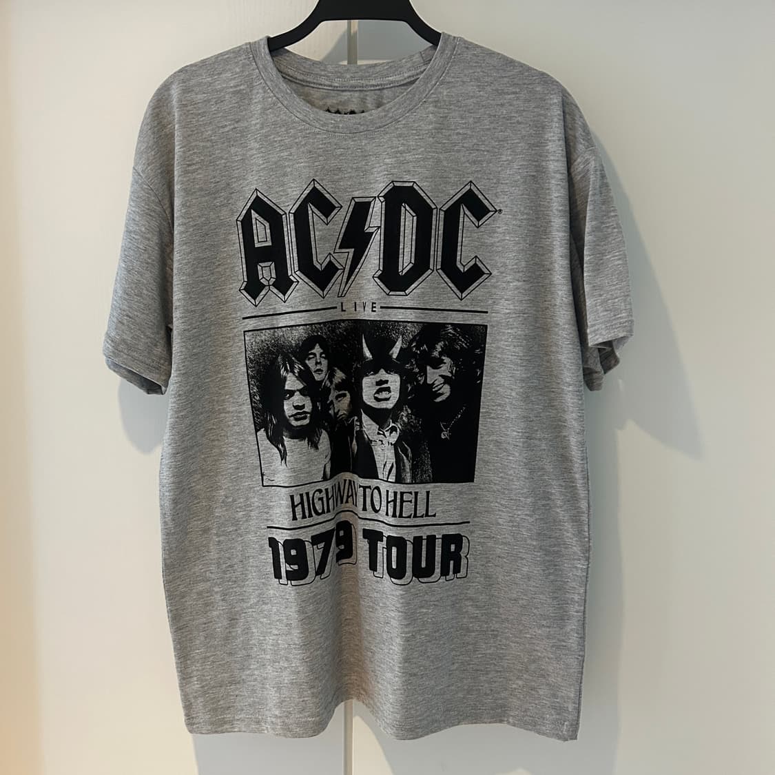 ACDC 그레이 티셔츠 상품이미지1