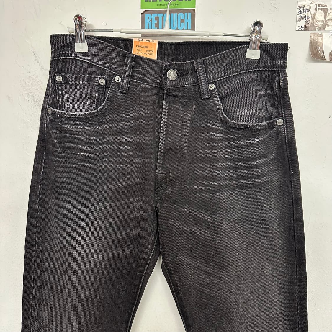 00's 리바이스 501 흑청 상품이미지2