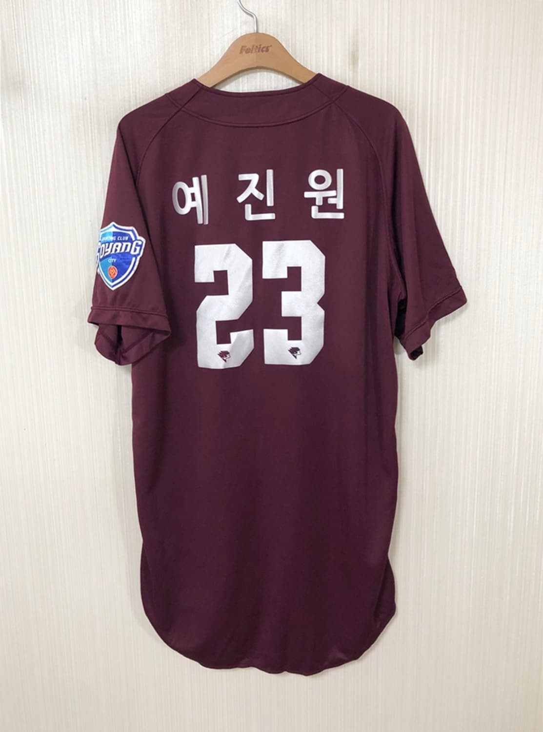 나이키 고양히어로즈 선수실착 원정유니폼/져지 XL #23 예진원 상품이미지7