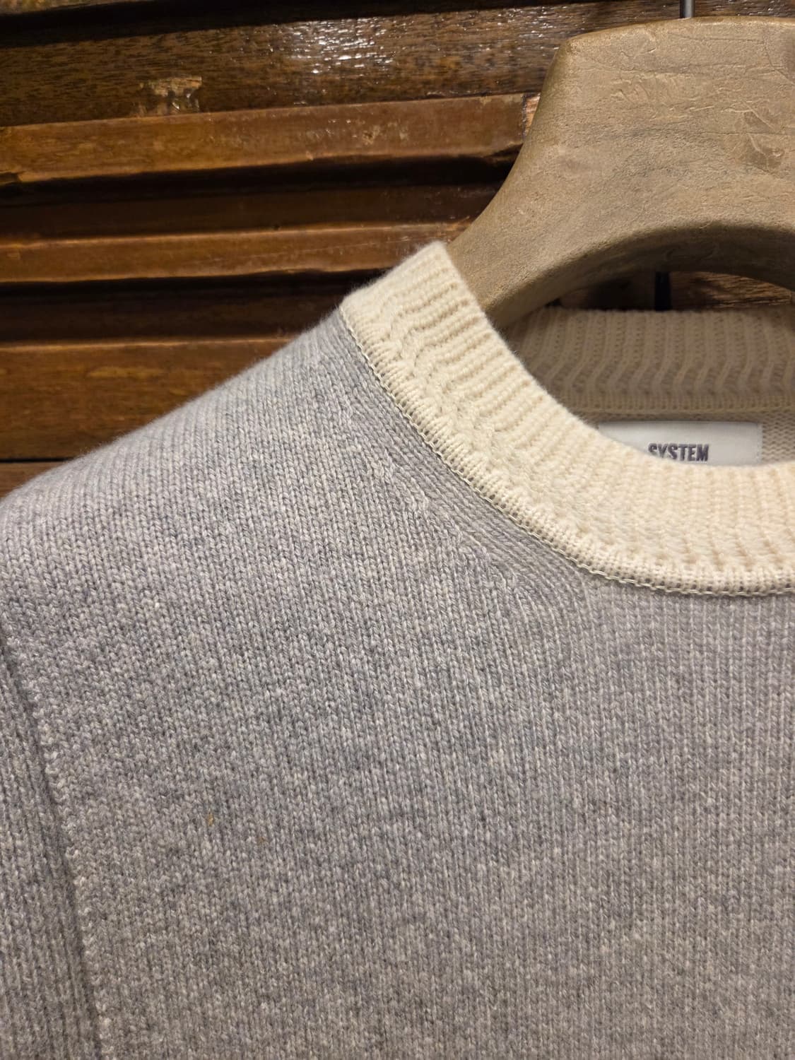 시스템 니트  상품이미지3