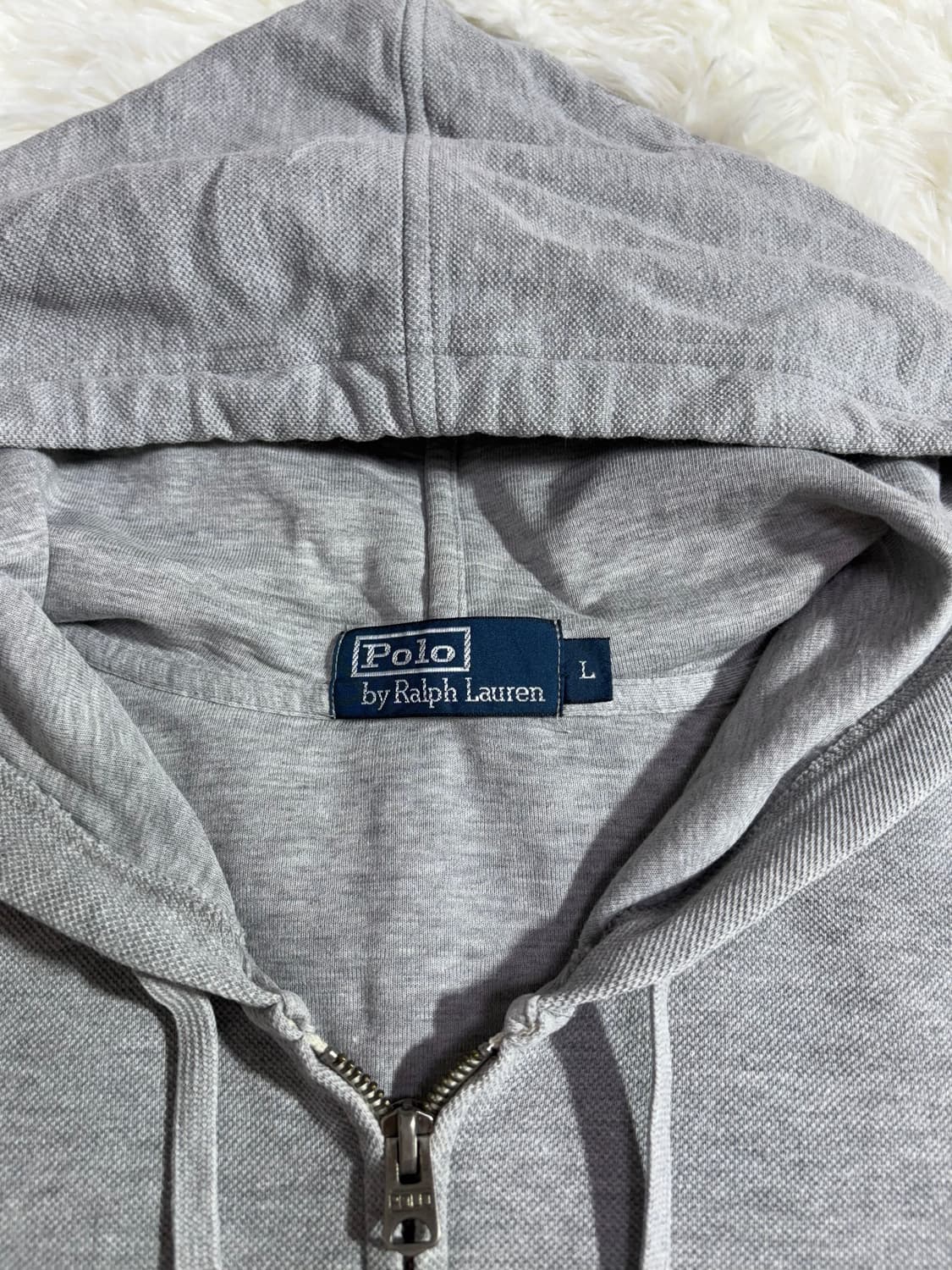 폴로 랄프로렌 그레이 포니 후드집업 상품이미지6