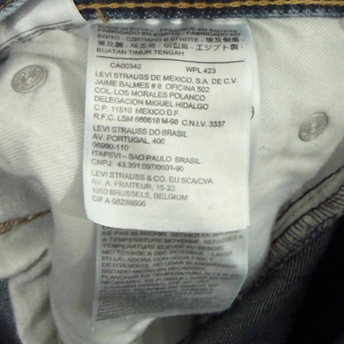 리바이스 559 데님팬츠 W34 L32 상품이미지6